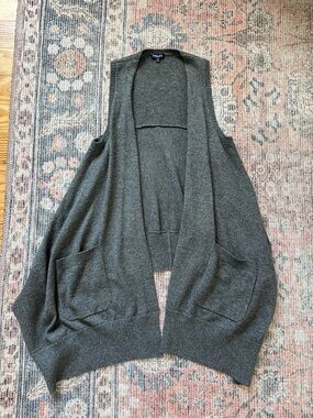 Splendid Wool Blend Waterfall Hem Vest